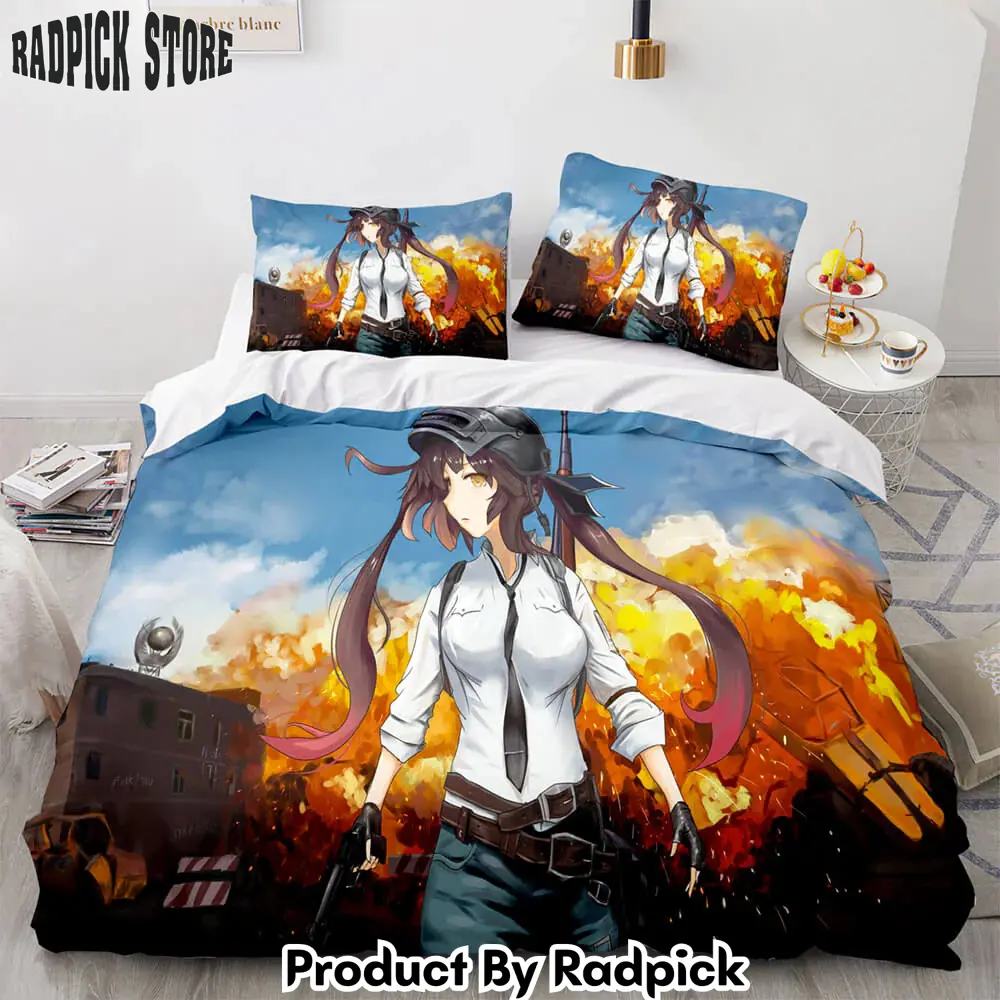 Player unknowns battlegrounds comforter bedding sets duvet covers  rp0420745